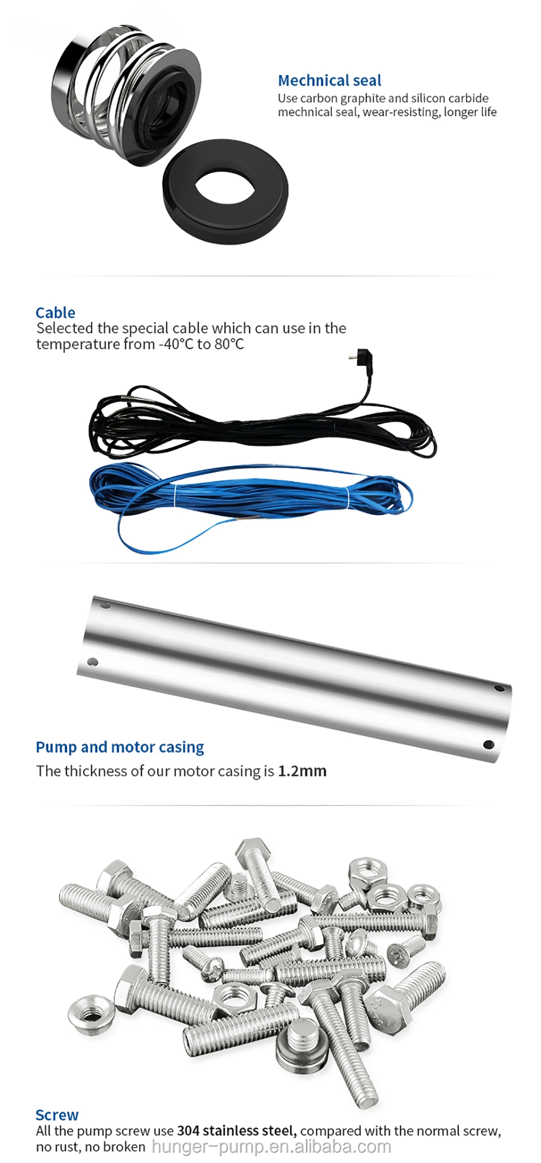 4sp 3" Discharge Size Deep Well Solar Water Pump Kit