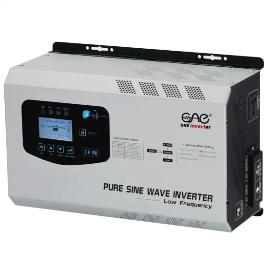 Inversor de energia solar off Grid Pure Sine Wave 5000W com WiFi e aplicativos