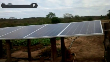 Kit de bomba de furo de água de esgoto de superfície de combustível solar com furo de furo